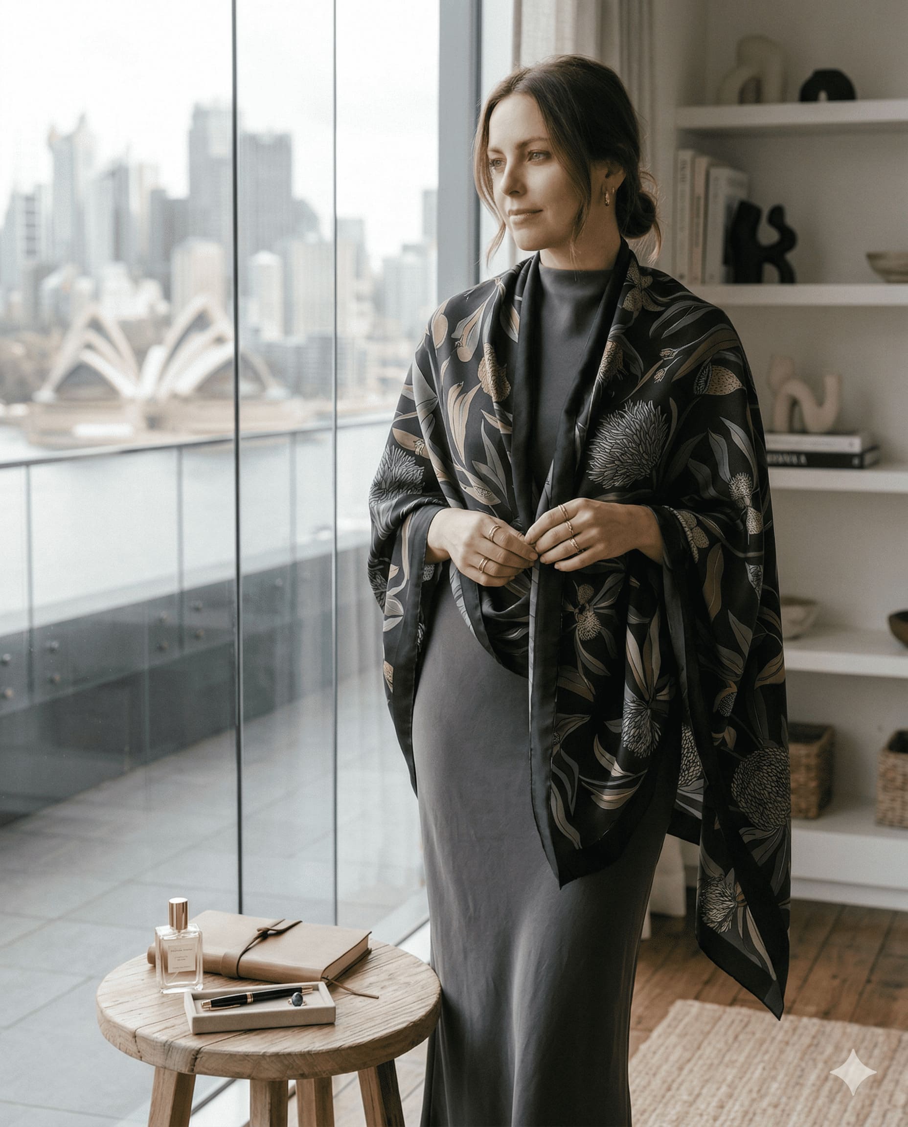 Botanical Noir — Stole